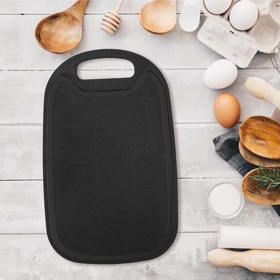 Nilvkv Cutting Board Double Sided, 13.8in Butcher Block for Kitchen Chopping Meat and Vegetables by Plastic, Food-Grade, Easy to Clean