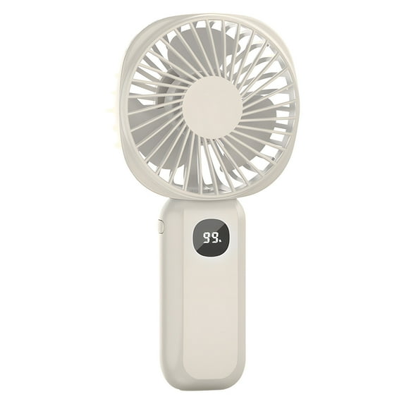 Nilvkv Digital Handheld Fan Portable Usb Charging Students Outdoor Gifts Home Mini Fan