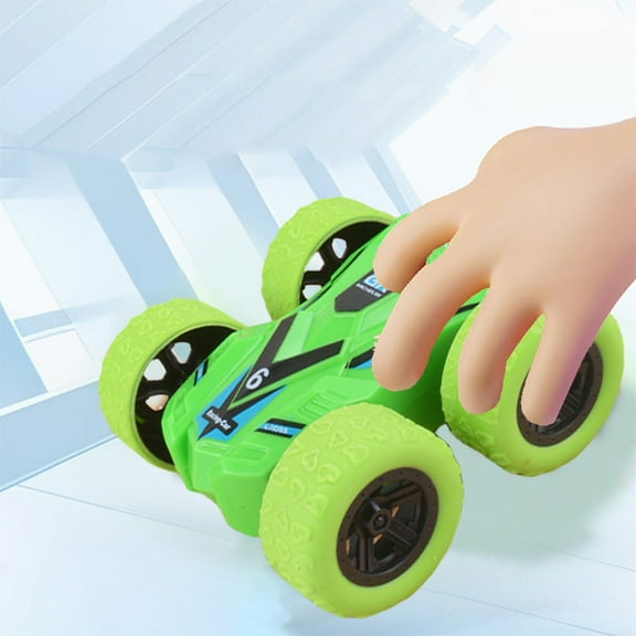 Nilvkv Double Sided Friction Power Car Flip Shock Withstand Sluggishness Car Birthday Gift Suitable for Boys and Children Aged 3 and Above Action&Toy Figures