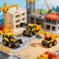 thumbnail image 1 of Nilvkv Friction Powered Cars, 9.1in Realistic Excavator Construction Truck Made with Plastic, Toys for 3+ Year Old Boys and Girls Gifts, 1 of 8