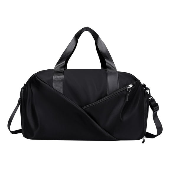 Nilvkv Handbags Travel Travel Duffel Bags, Woman Travel Bag Big Capacity Hand Luggage Bag Classic Pure Color Tote Bag Shoulder Body Bag Sport Yoga Weekend Bag