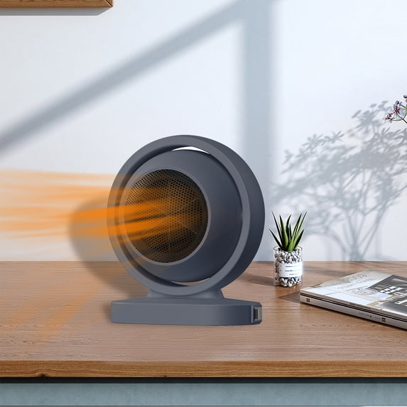 Nilvkv Heater Fan 380W Circulation Heating Overheat and Tip Over Protection for Home Office