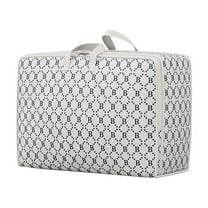 Nilvkv Heavy Duty Storage with Reinforced Handles Extra Large Bags for Clothe Toys Christmas Decoration Organizer Tote with Double Zipper