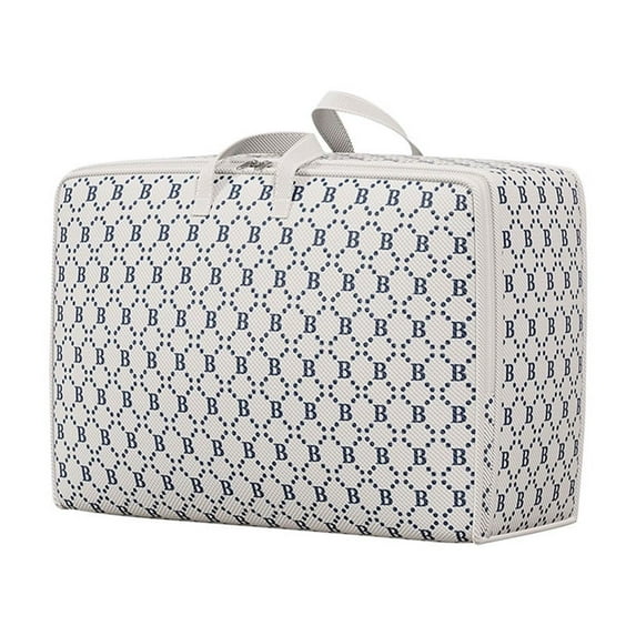 Nilvkv Heavy Duty Storage with Reinforced Handles Extra Large Bags for Clothe Toys Christmas Decoration Organizer Tote with Double Zipper