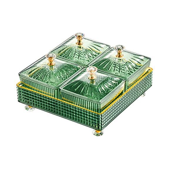 Nilvkv High Color Value Fruit Plates Home Living Room Coffee Table Fruit Plates Refreshment Plates Snacks Snack Plates Compartmentalized Plates