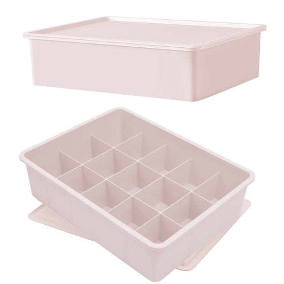 Nilvkv Home Underwear Storage Box Drawer Organizer Compartment with Lid Panty Organizer, Organization and Storage