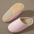 thumbnail image 1 of Nilvkv House Slippers, Closed Toe Sandals, Men's And Women's Fashionable Casual Indoor Spring And Silent Soft-Soled Couple's Wooden Floor Silent Slippers, 1 of 3
