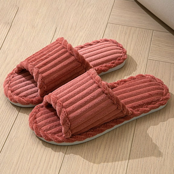 Nilvkv House Slippers, Open Toe Sandals, Men And Women Fashionable And Casual Indoor And Outdoor Curly Slippers