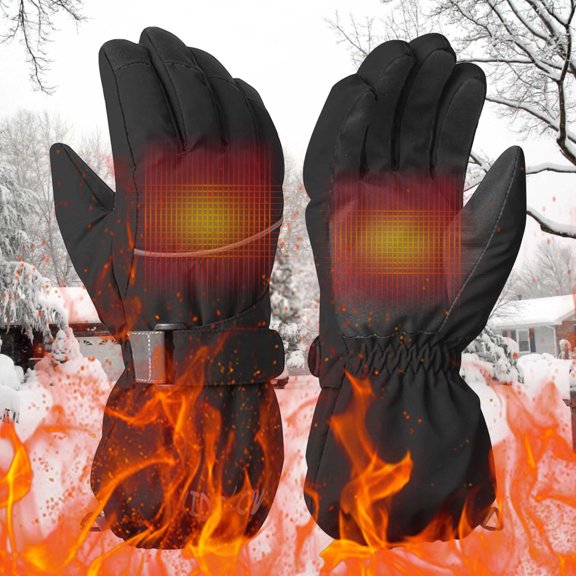 Nilvkv Kids Winter Gloves for Boys Snow Windproof Mittens Outdoor Sports Skiing Lightweight Breathable, Home Decor