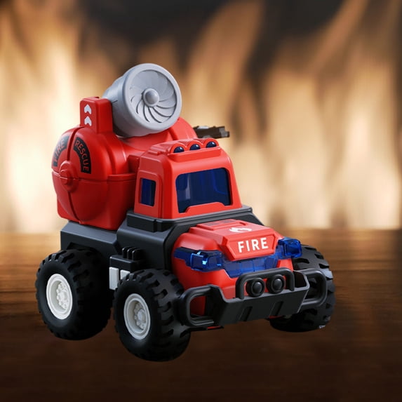 Nilvkv Lift Truck, 3.9in Push and Go Toys Car Construction Vehicles Construction Truck Made with Plastic, Toys for 3+ Year Old Boys and Girls Gifts