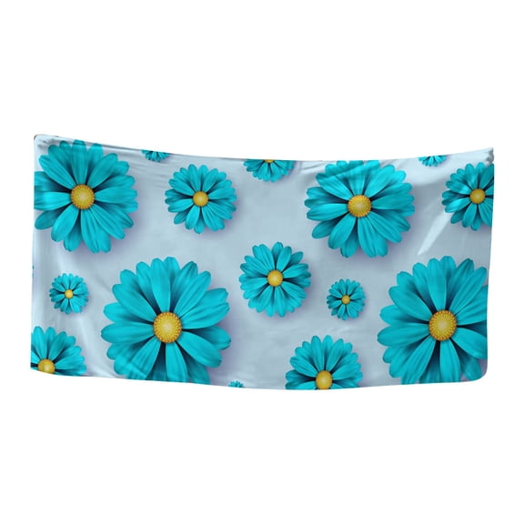 Nilvkv Microfiber Beach Towel Lightweight Bath Towel Sandproof Beach Blanket Multi-Purpose Towel for Travel Swimming Pool 30x60 Inch