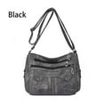 thumbnail image 1 of Nilvkv Multi Functional Large Capacity Shoulder Bag Large Capacity Shoulder Bag Washed Leather Bag Fashionable Mom Bag, 1 of 6