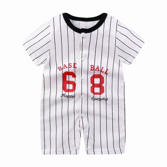Nilvkv Newborn Sleepers, Newborn Onesies, Toddler Creative Print Short Sleeve Kimono Style Romper Lightweight Summer White 2-3 Years