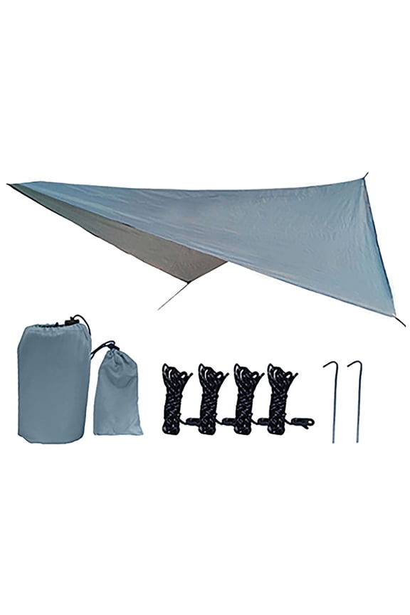 Outdoor Multifunctional Canopy Camping Mat Sunscreen 95% Sunshine Protection