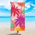 thumbnail image 1 of Nilvkv Oversized Beach Towel, Extra Large Microfiber Pool Swim Towels, Quick Dry Super Absorbent Sandless Travel Towels Blanket, Marine Animals Print Shawl Beach Towels Vacation Essentials, (60x28in), 1 of 5