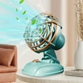 thumbnail image 1 of Nilvkv Portable Fan Desk Fan Nostalgic Desktop Mini Charging Small Fan Gift High Appearance USB, 1 of 6