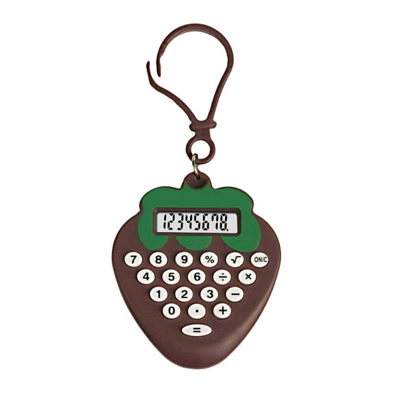 Nilvkv Portable Student Mini Calculator Exam High Appearance Cute Keychain Maze Computer