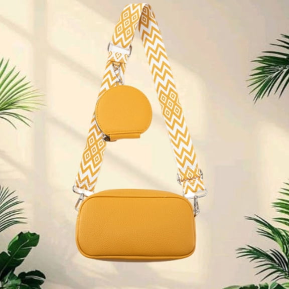 Nilvkv Shoulder Bag, Crossbody Bags for Women, Women's Fashionable and Casual Versatile Trendy Shoulder Crossbody Bag + Coin Purse Hangbags Bag Set
