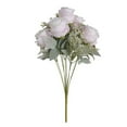 thumbnail image 1 of Nilvkv Simulated Red Rose Artificial Flower Wedding Guide Layout Simulation 11 Spring Rose Bouquets Plants Decorations, 1 of 1