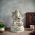 thumbnail image 1 of Nilvkv Southeast Asian of Wealth South Asian Indian Buddha Resin Crafts White Optional Decoration Ornaments, Home Decor, 1 of 5