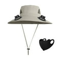 thumbnail image 1 of Nilvkv Summer Fisherman Hat Solar Usb Charging-Purpose Fan Hat Men'S Strong Wind Charging Fan, 1 of 6