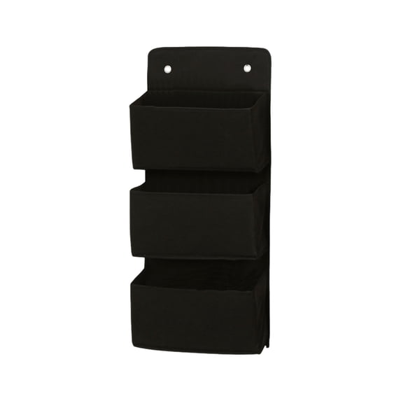 Nilvkv Three-layer Behind The Door Hanging Storage Bag for Wardrobe Sundries and Various Small Items Organization