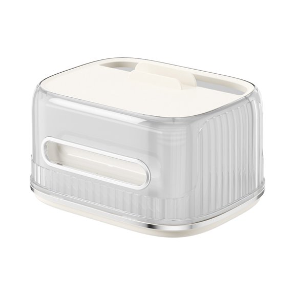 Nilvkv Tissue Box Leather Tissue Box Rose Arrangement Living Room Dining Room Home Tissue Box Damp and Wear Environmental Leather Good for Storage