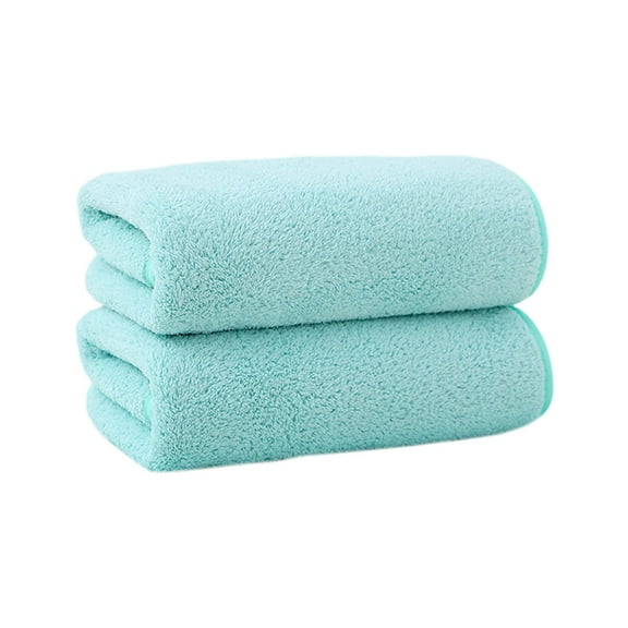 Nilvkv Towel Short Plush Coral Velvet Thickened Absorbent and Comfortable Bath Towel Set for Relaxing Bathroom and Spa Experiences(55.1x27.5in)