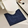 thumbnail image 1 of Nilvkv U-shaped Bathroom Floor Mat, Microfiber, Super Absorbent, Non-Slip & Quick Drying, Bath Rugs for Bathroom Use (10.24x8.32in), 1 of 5