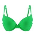 thumbnail image 1 of Nilvkv Underwire Bras for Women, Push Up Bra, Underwire Push Up Lift Anti Sag Shaping Comfort Everyday Intimate Green 36BC, 1 of 2