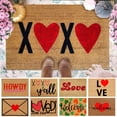 thumbnail image 1 of Nilvkv Valentine's Day Doormat 40x60cm - Anti-Slip Indoor Outdoor Carpet for Front Door Bathroom Entrance Home Decor Floor Mat for Valentines Day, 1 of 5