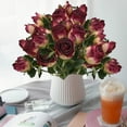 thumbnail image 1 of Nilvkv Valentines Day Decorations, Simulation Rose Bouquet 6 Pcs Wedding Decoration Home Artificial Flower Arrangements Shooting Props Fake Flowers, 1 of 6