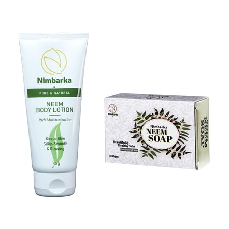 Nimbarka Neem Body Lotion 75gm and Neem Soap 100gm