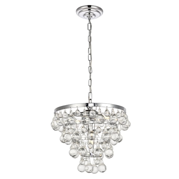 Nimbus 3 Light Pendant in Chrome