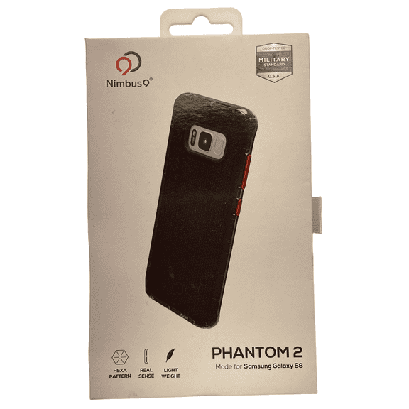 Nimbus 9 Phantom 2 Hexa Pattern Case for Samsung Galaxy S8 - Black