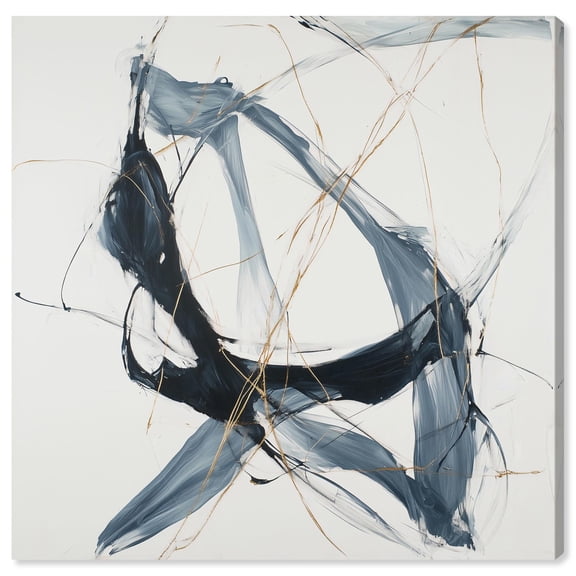 Nimbus Trace II Canvas Digital Abstract Art by Art Remedy, Gallery Wrapped, 16 x 16