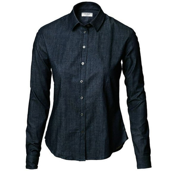 Nimbus Womens Torrance Casual Denim Shirt