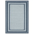 thumbnail image 1 of Nimes Textured Border Area Rug, Dark Blue - 5'3"x7'3", 1 of 2