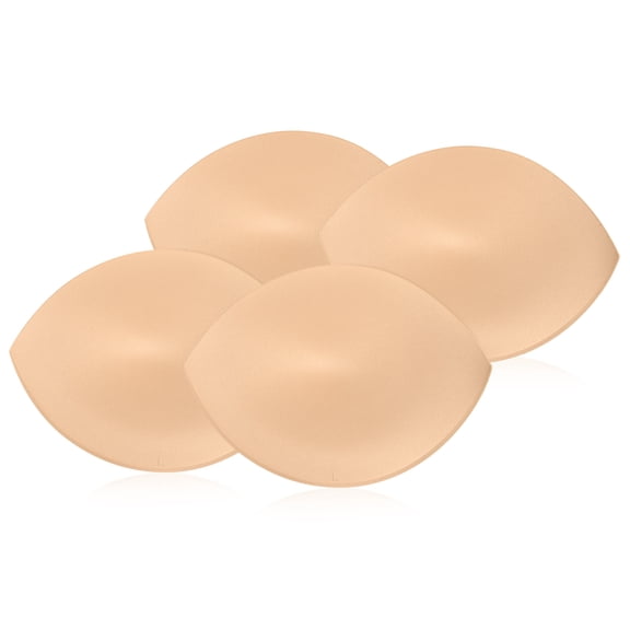 Nimiah 2 Pairs Bra Pads Inserts,Push Up for Sports Bra Cup, Removable Bra Inserts Enhancers for Dresses Swimsuits Bikini