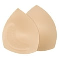 thumbnail image 1 of Nimiah 2 Pairs Bra Pads Inserts, Removable Bathing Suit Insert for Sport Bra, Dresses and Swimsuits Bikini, B/C, 1 of 7