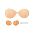 thumbnail image 1 of Nimiah Adhesive Bra Push Up for Women, Sticky Bra Thick Padded Strapless Bra for Backless Dress, 1 of 8