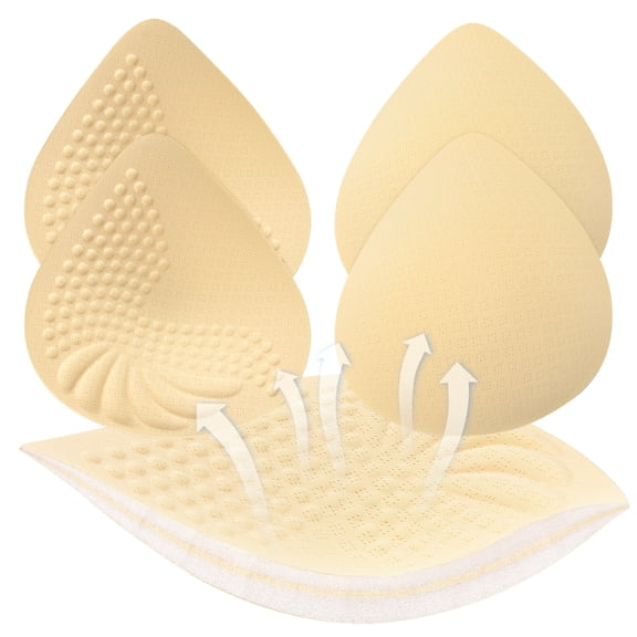 Nimiah Bra Pads Inserts 2 Pairs, Bra Pads Breathable Padded for Sports Bra, Bra Cups Inserts for Women