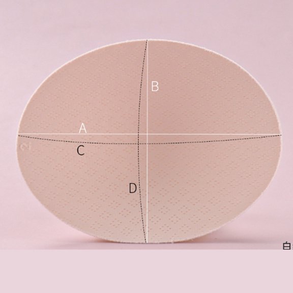 Nimiah Bra Pads Inserts, 2 Pairs Breathable Bra Inserts Removable Breast Padding Bra Pads for Women