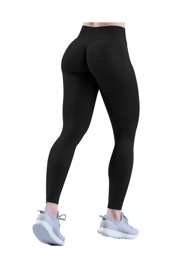 High Waisted Leggings for Women - Tummy Control Yoga Pants for Workout Running Athletic