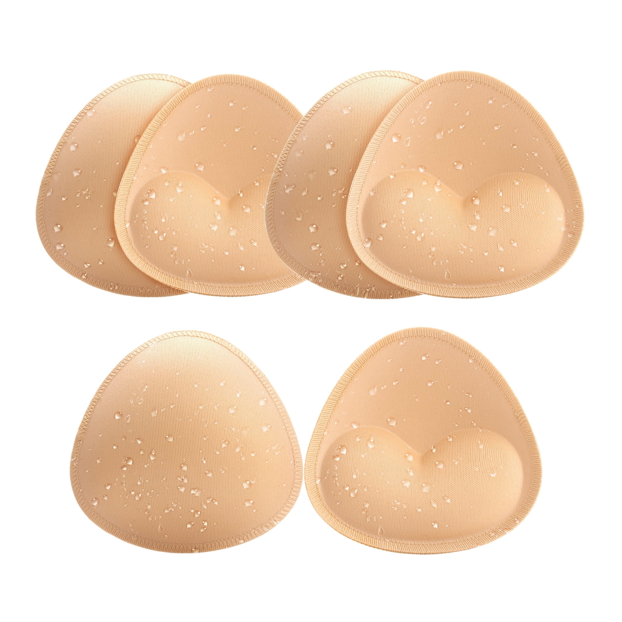 Nimiah Waterproof Bra Pads Inserts Women's Removable Sports Cups Bra ...