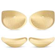 Nimiah Waterproof Swimsuit Bra Pads, Womens Push-up Bra Inserts Enhancer Breast Cups Removable Padding for Dresses