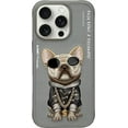 thumbnail image 1 of Nimmy Friends Glasses Cool Dog Case for iPhone 16 Pro Max 6.9" Grey - N-YJ-iP16-Pro-Max-01-B, 1 of 8