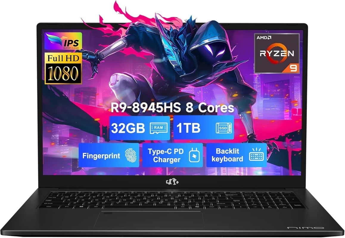 Walmart Black Friday Deals 2025 - Nimo Gaming Laptop 17.3