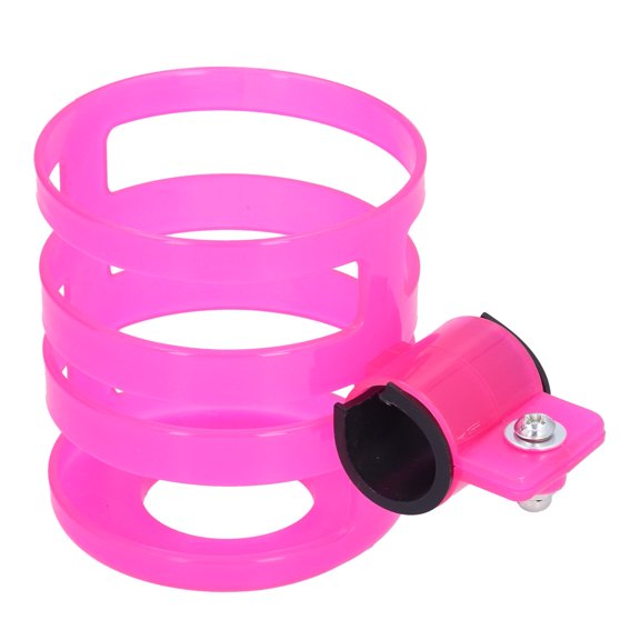 Nimomo Soporte para Botella de Agua, Soporte Ajustable para Botella de Agua para Bicicleta, Soporte Duradero para Botella de Cochecito de beb, Soporte para Botella de Bicicleta(Rosa)