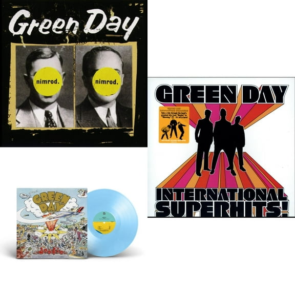 International Superhits & Dookie (X) (Baby Blue LP Vinyl) & Nimrod